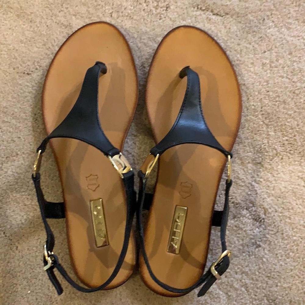 Aldo Sandals. New. Stickers on bottom. Size 9.